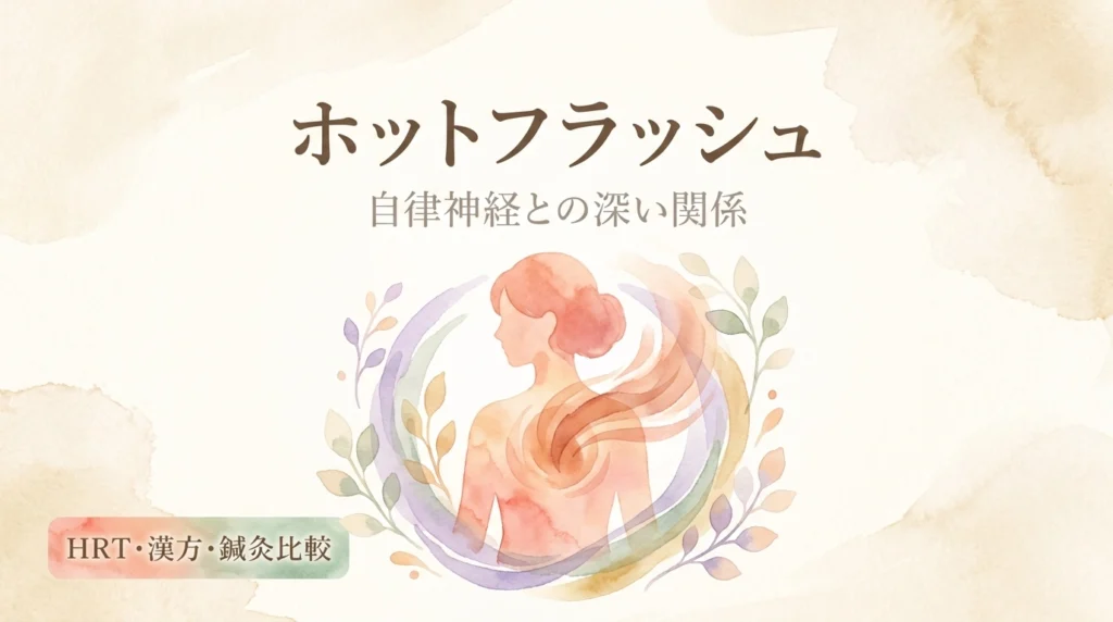 更年期 ホットフラッシュ 自律神経