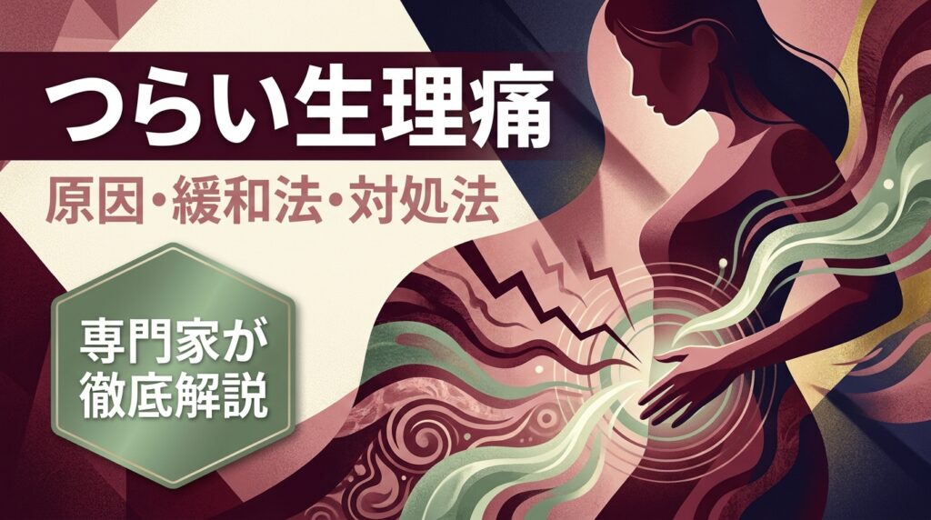 つらい生理痛（原因・緩和法・対処法）— 生理痛がつらい方へ