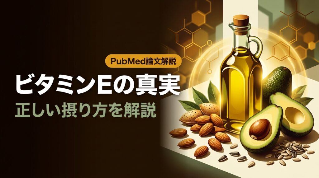 ビタミンEの真実（正しい摂り方を解説）— ビタミンEの効果・食べ物・サプリ