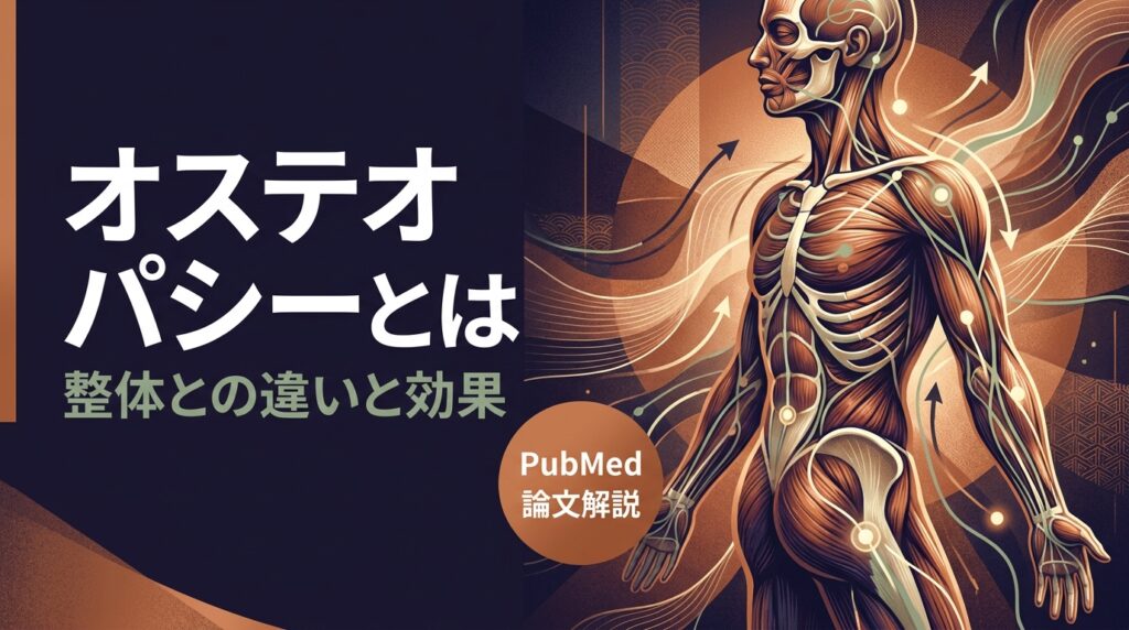 オステオパシーとは（整体との違いと効果）— オステオパシーとは？整体との違い