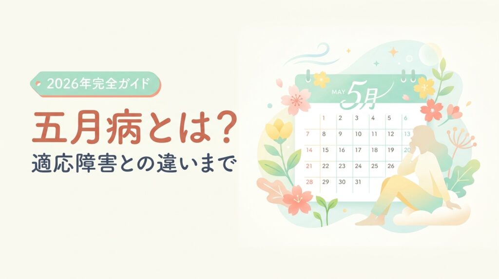 五月病とは？（適応障害との違いまで）— 五月病とは？2026年版完全ガイド