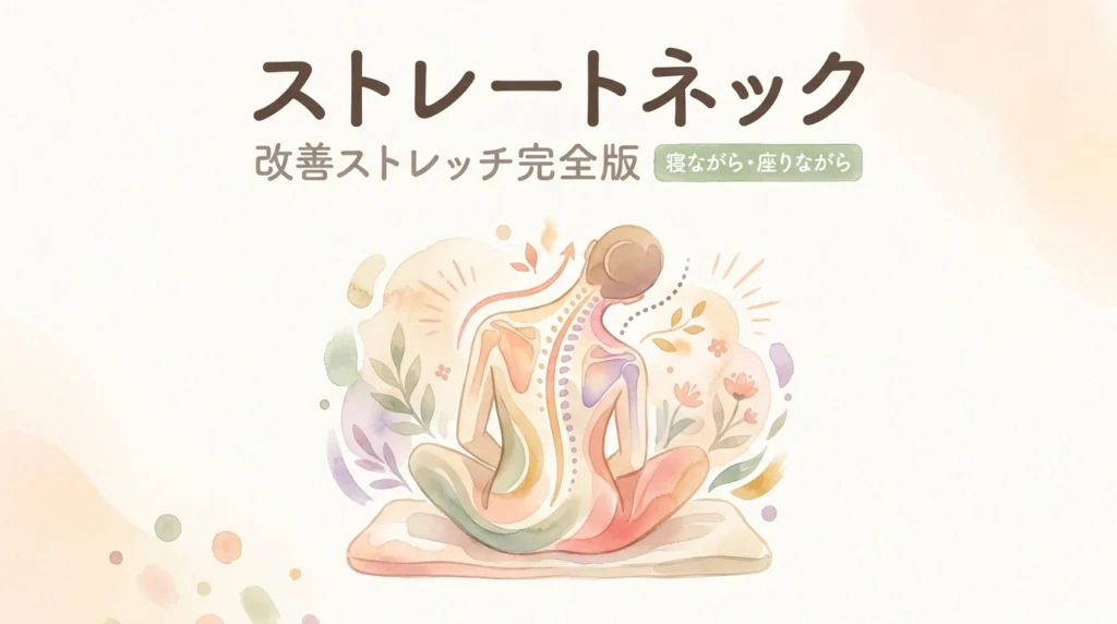 ストレートネック改善ストレッチ