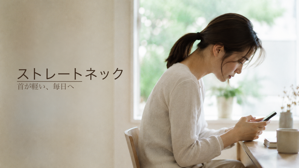 ストレートネック｜スマホ首の姿勢